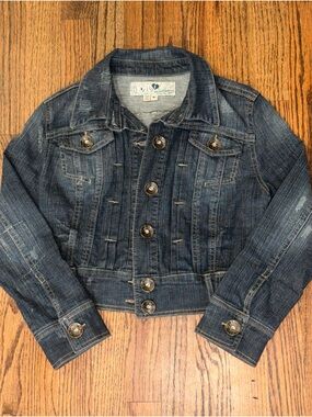 Jolt Dark Wash Denim Jacket - Girls Size M